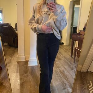 Cello Women's Dark Gray Straight Leg Jeans